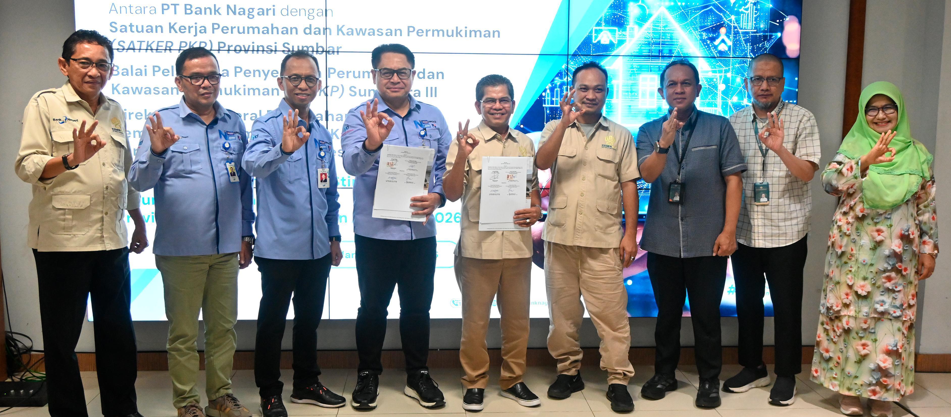 Bank Nagari Kembali Dipercaya, Rp160 Miliar Dana BSPS Disalurkan 